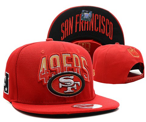 San Francisco 49ers NFL Snapback Hat SD17